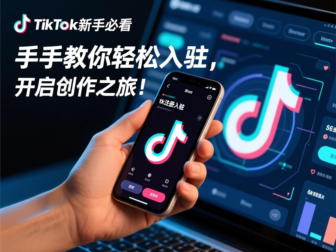 TikTok新手必看，手把手教你轻松入驻，开启创作之旅！tk注册入驻​TikTok新手必看，手把手教你轻松入驻，开启创作之旅！