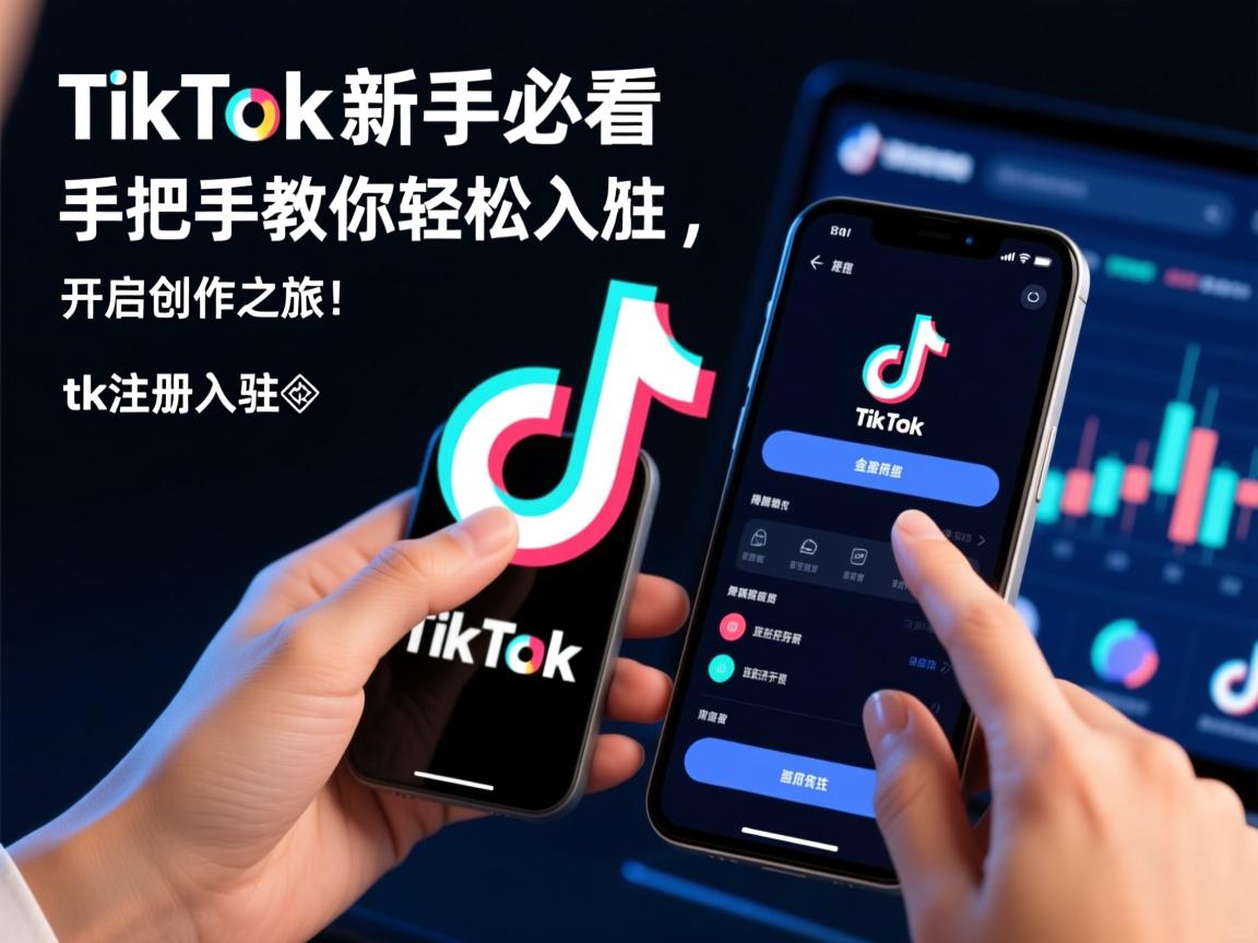 TikTok新手必看，手把手教你轻松入驻，开启创作之旅！tk注册入驻​TikTok新手必看，手把手教你轻松入驻，开启创作之旅！