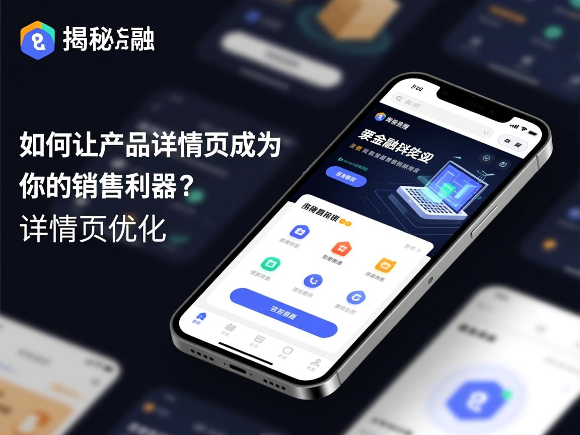 揭秘，如何让产品详情页成为你的销售利器？详情页优化​揭秘，产品详情页优化实战技巧
