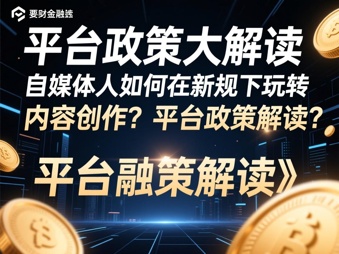 平台政策大解读，自媒体人如何在新规下玩转内容创作？平台政策解读​平台政策大解读，自媒体人如何在新规下玩转内容创作？